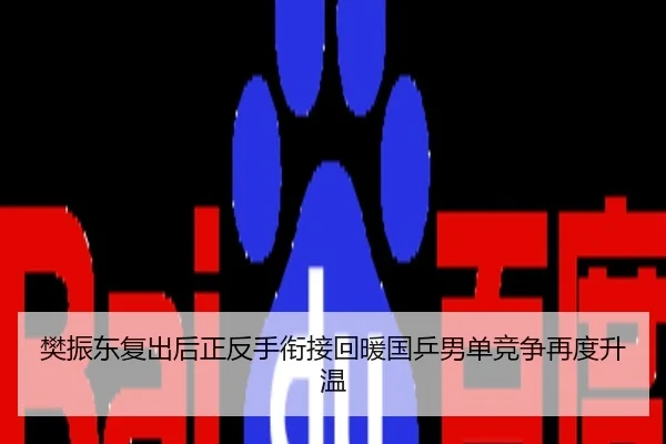 樊振东复出后正反手衔接回暖国乒男单竞争再度升温